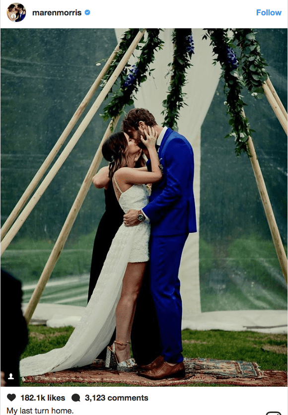 Maren Morris and Ryan Hurd Wedding
