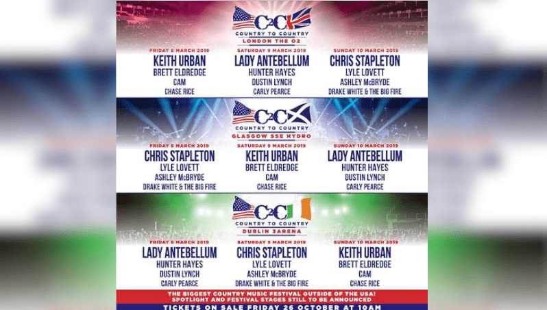 C2C 2019 Lineup
