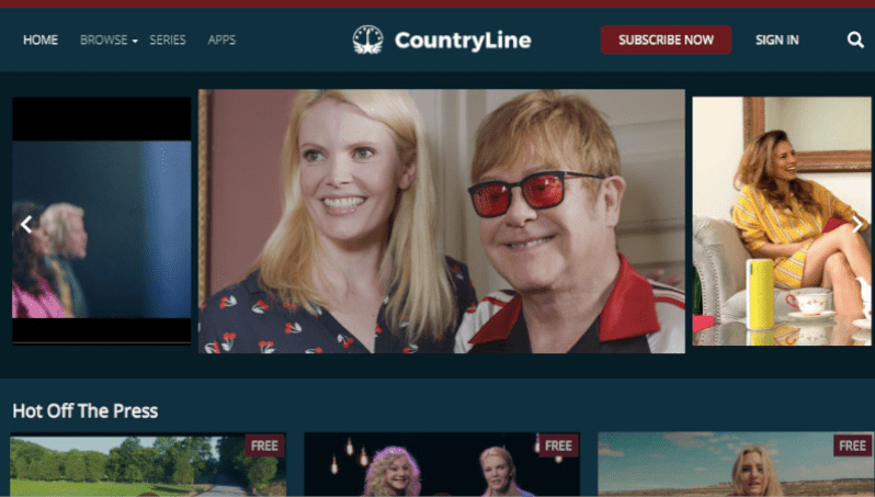 Countryline Fan App