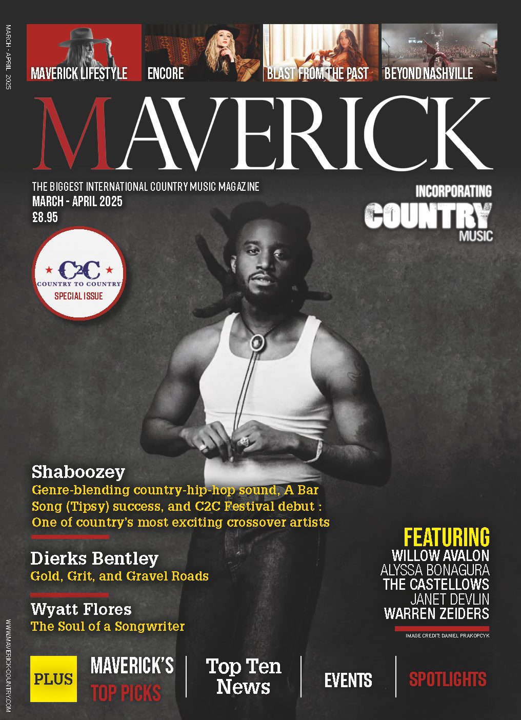 Maverick March April 2025 issue cover