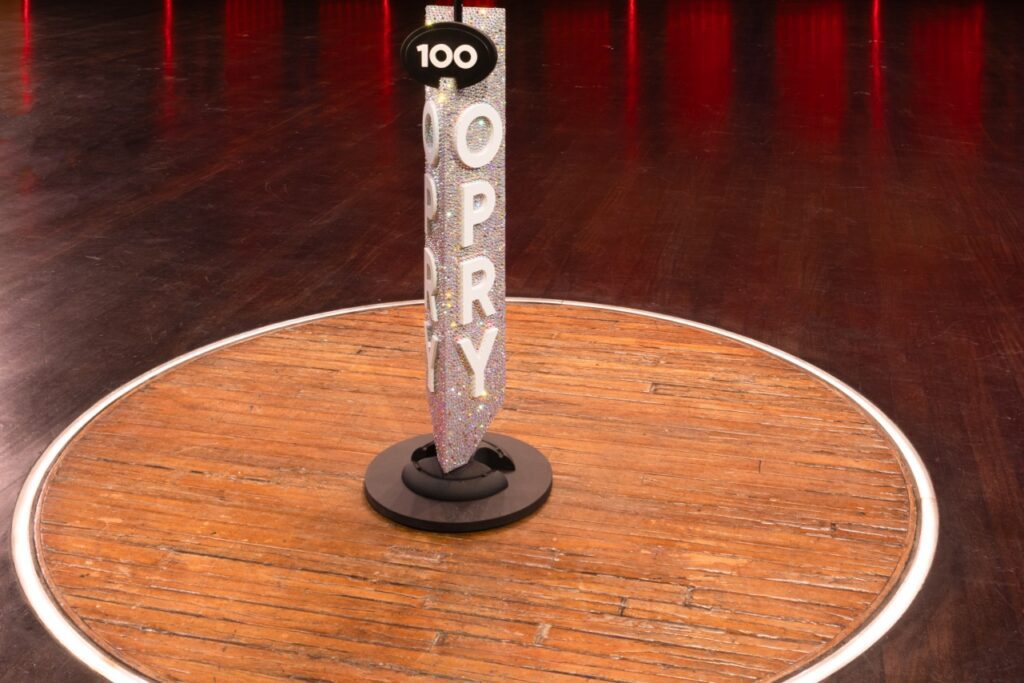 Picture of Opry Mic Stand - Photo by Chris Hollo - Maverick