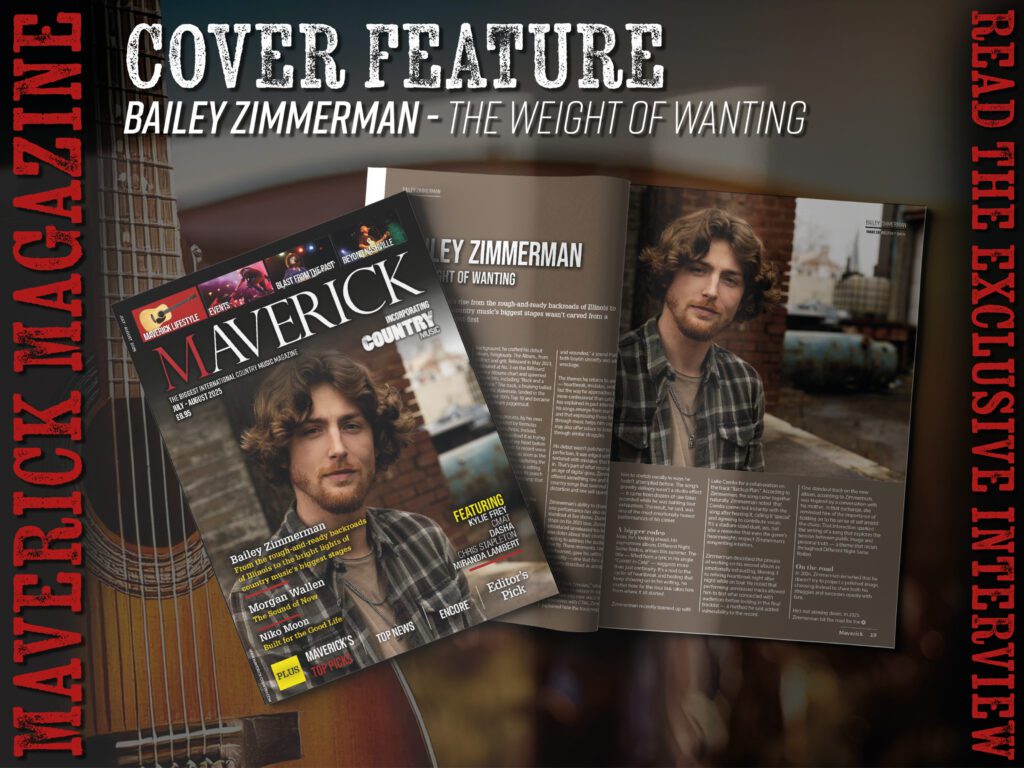 Bailey Zimmerman Cover - maverick-country.com