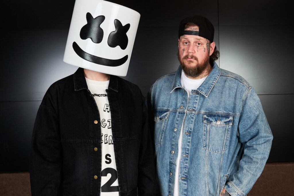 Picture of Marshmello and Jelly Roll - Photo by Lime Tree Music - Maverick